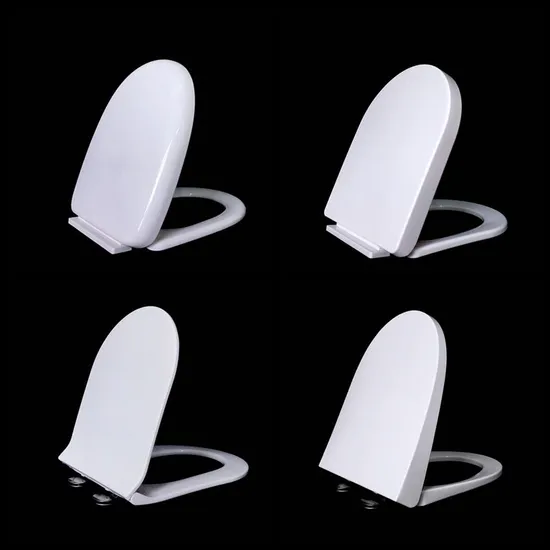Hot Sale Bathroom Toilet Accessories Plastic Toilet Lid Hinge Soft Close Toilet Seat Cover